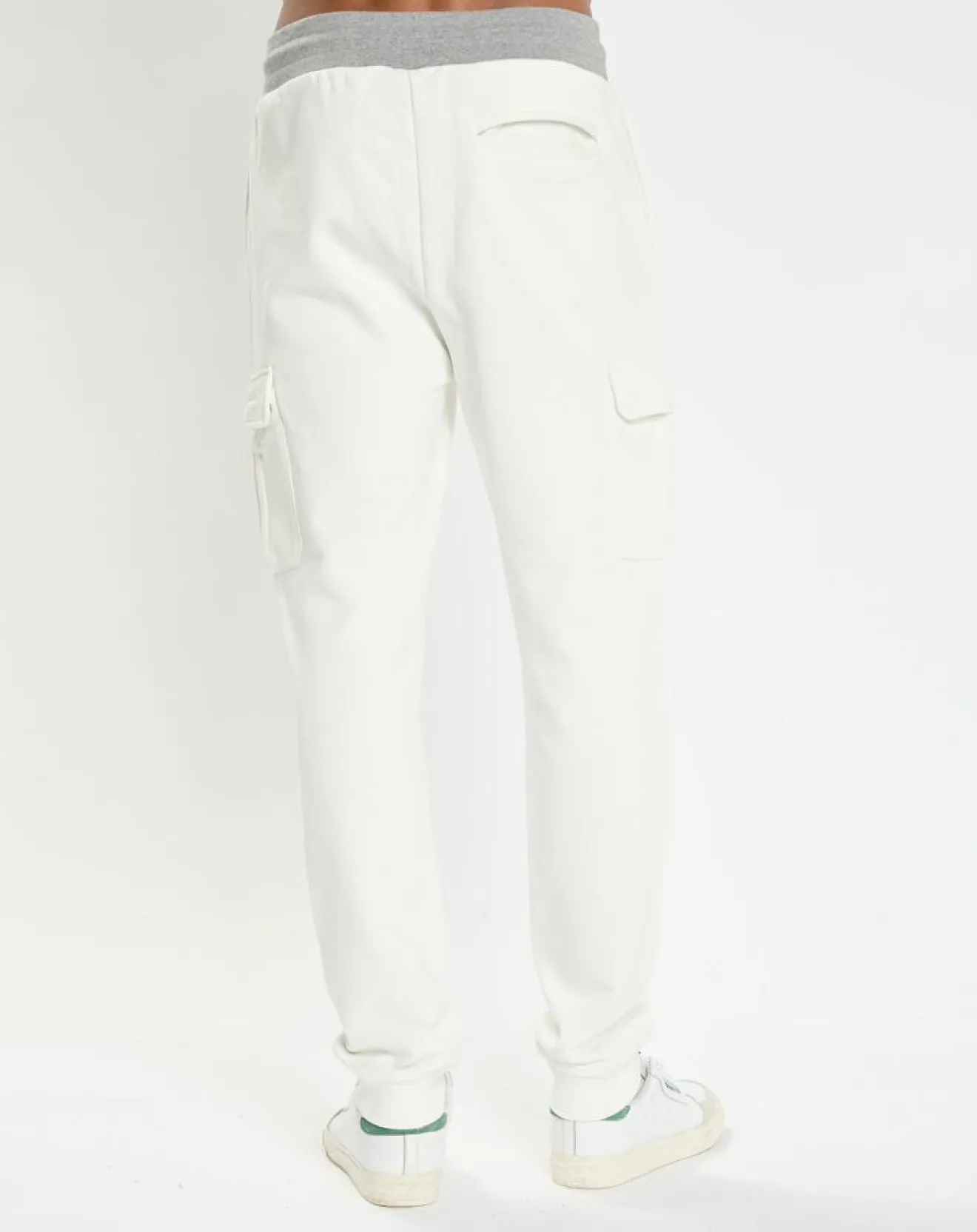 Clearance Hackett London Jogging cargo Slim Fit écru