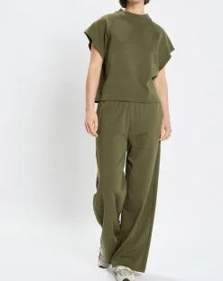 Discount Marc O'Polo Jogging large taille élastique kaki