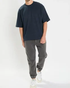 Sale Marc O'Polo Jogging élastique délavé gris foncé