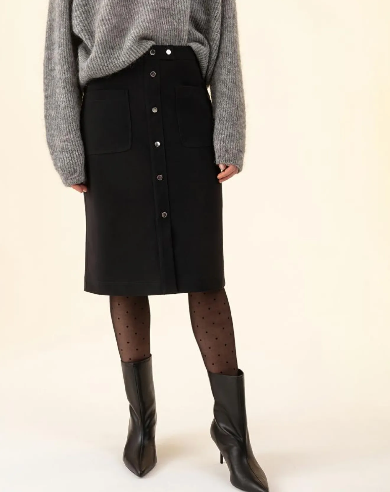 Clearance Indies Jupe Fanny noire