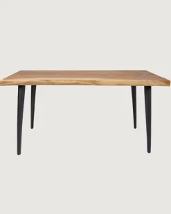 Uniqka Kanpur - Table repas en suar massif L160 cm 6 pers.