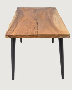 Uniqka Kanpur - Table repas en suar massif L160 cm 6 pers.