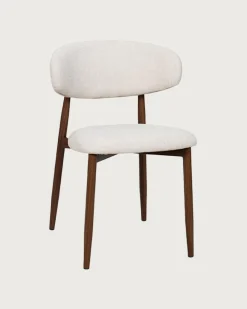 Sale Uniqka Kerin - Chaise en tissu et pieds métal