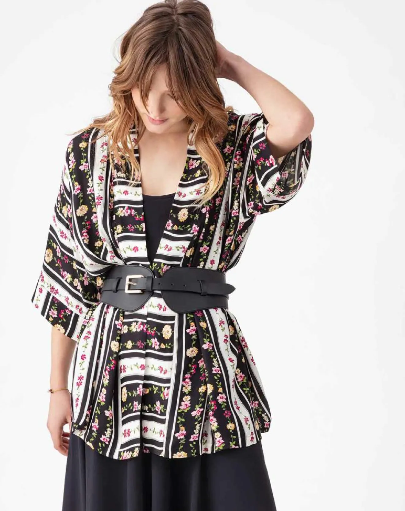 Femme Indies Kimono Hana multicolore