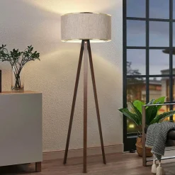 Sheen Lampadaire AYD beige/doré - 140 cm