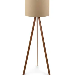 Discount Sheen Lampadaire Ayd beige/marron - D.38x140 cm