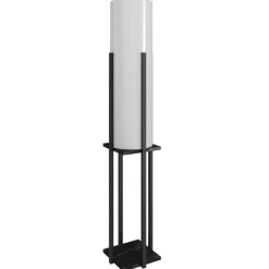 Opviq Lampadaire Dor noir - 21x21x160 cm