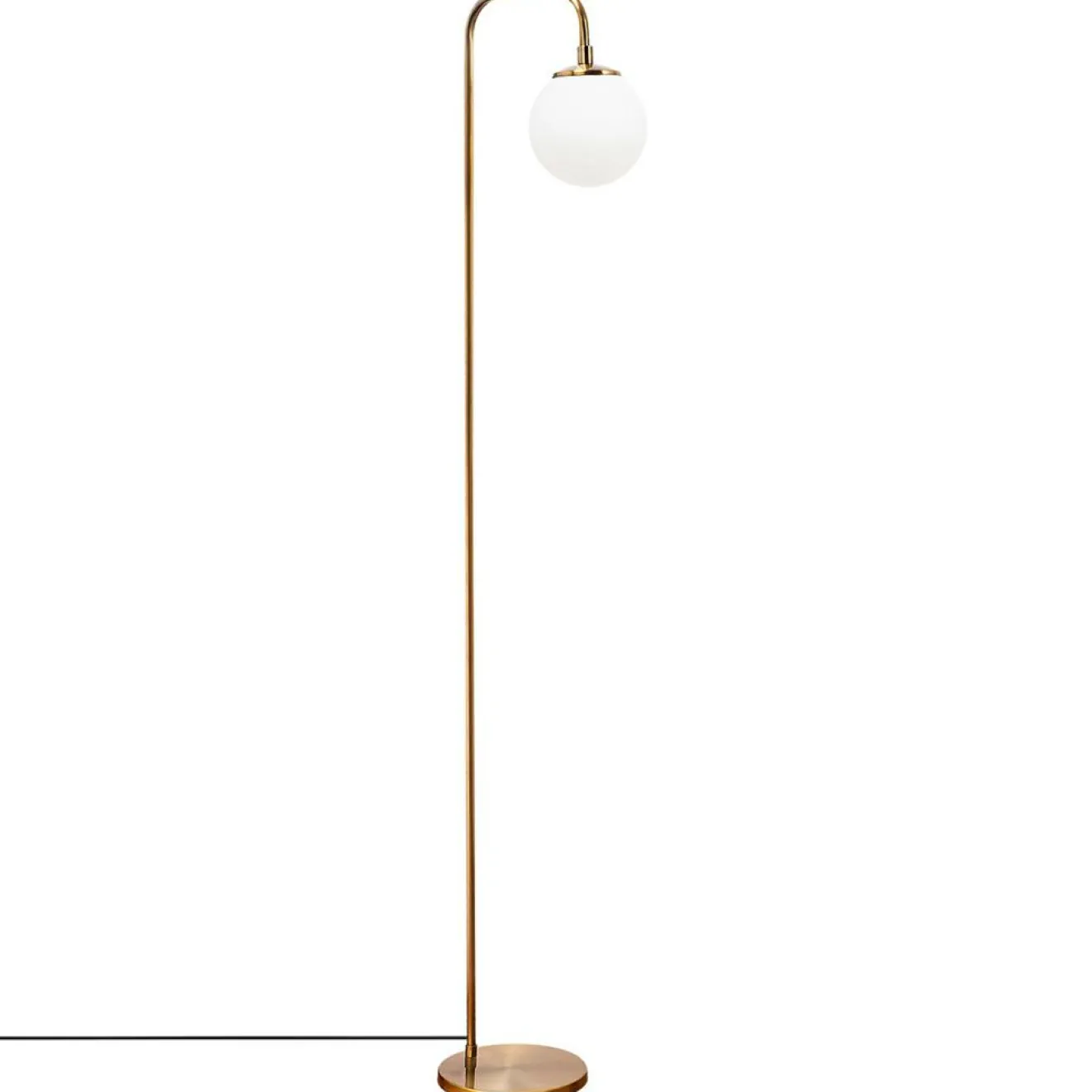Opviq Lampadaire Viran doré - 27x27x146 cm