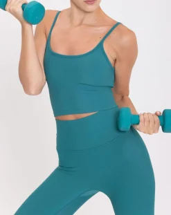 New Onamaste Legging Lotus vert émeraude