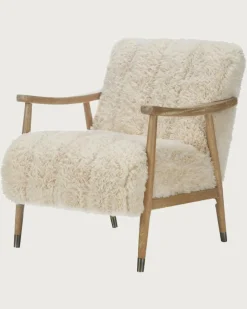 Uniqka Lina - Fauteuil en bois massif