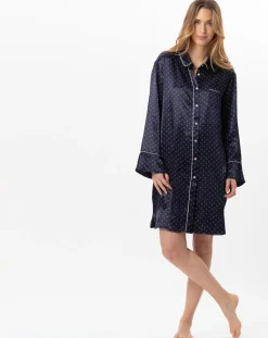 Discount Le Chat Liquette en satin Moon marine