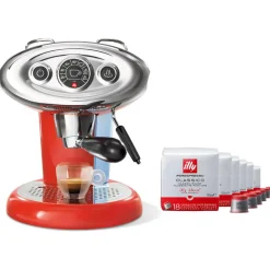 Illy Machine X7.1 Iperespresso rouge + 6x18 capsules Iperespresso Classico