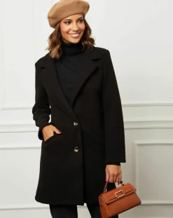 Sale L'Armoire de Suzette Manteau Bleuet noir