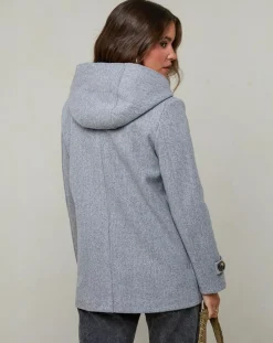 Best L'Armoire de Suzette Manteau Capucine gris
