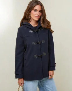 New L'Armoire de Suzette Manteau Capucine marine