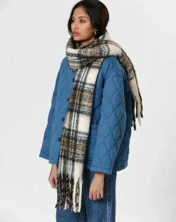 Femme The Korner Manteau Cassie bleu