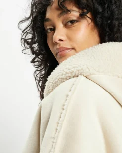 Sale Lou Andrea Manteau en Fausse Fourrure 319L Mont riso late