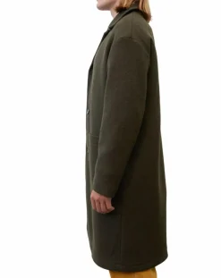 Homme Marc O'Polo Manteau en Laine mélangée bouillie marron