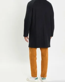 Homme Marc O'Polo Manteau en Laine mélangée raglan noir