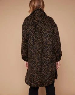 Clearance Louizon Manteau Leppard léopard
