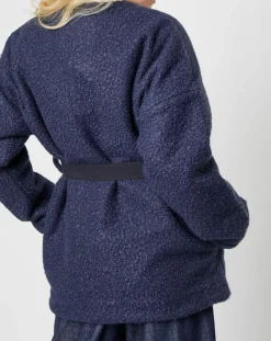 Femme Karl Marc John Manteau Lista marine