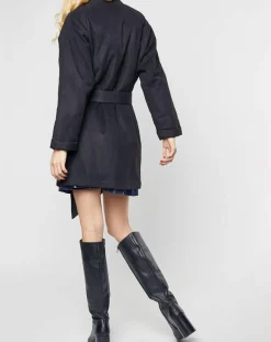 Femme Karl Marc John Manteau Livia ample noir