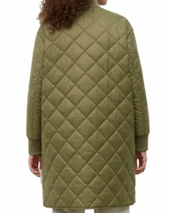 Femme Marc O'Polo Manteau long matelassé kaki