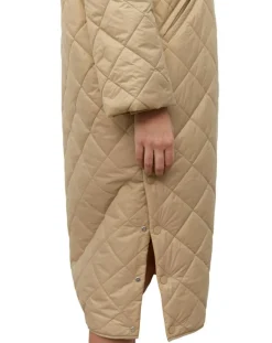 Femme Marc O'Polo Manteau long matelassé Oversize beige