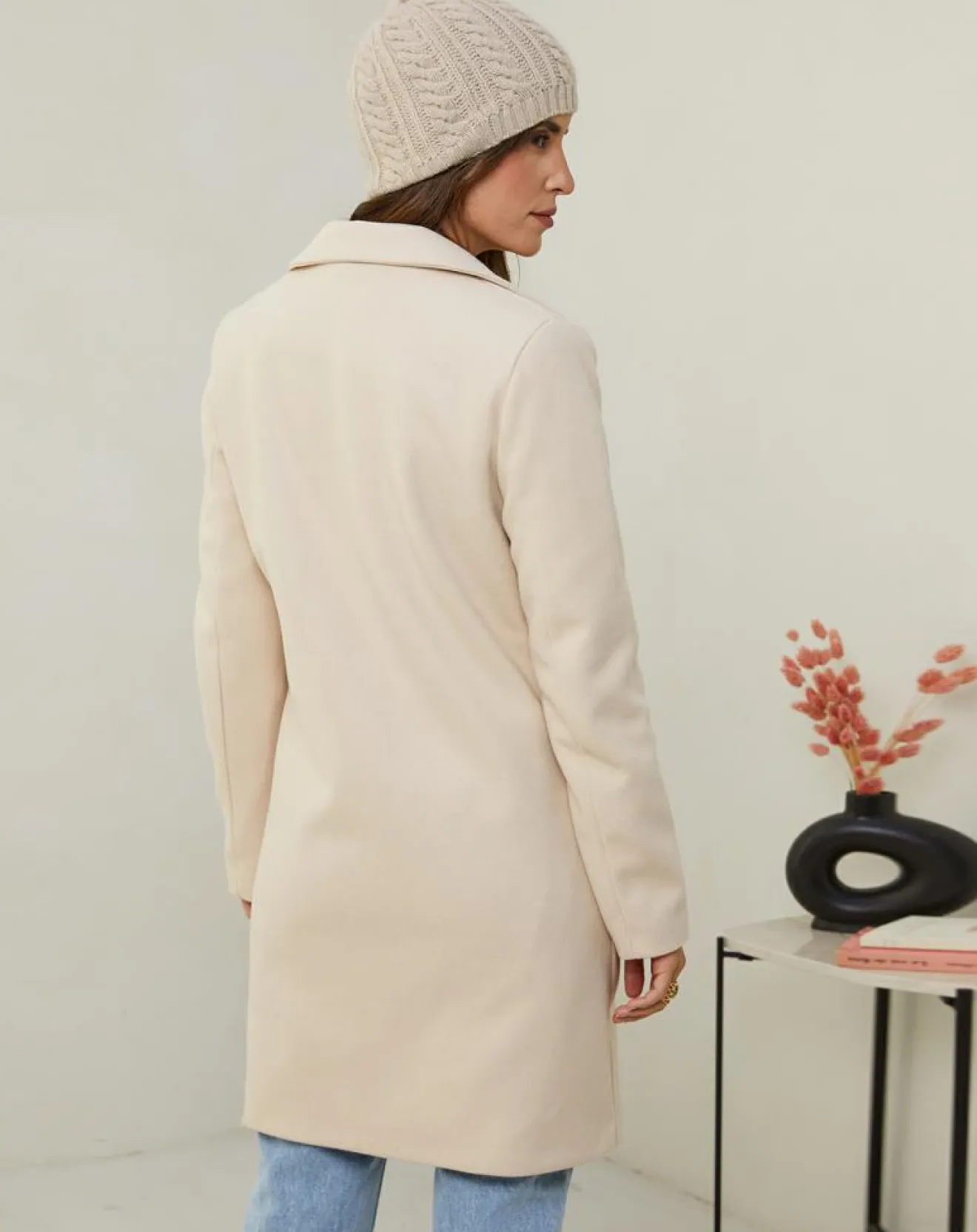 Online L'Armoire de Suzette Manteau rose ecru