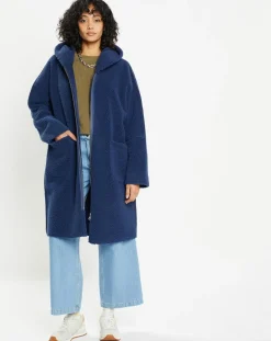 Online Lou Andrea Manteau réversible en Fausse Fourrure 319 Mont indigo