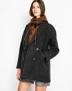 Femme Assuili Manteau Sandra loup
