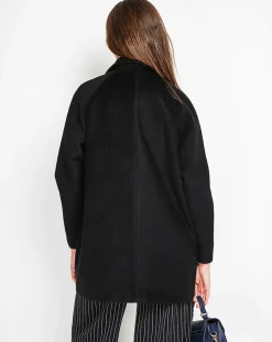 Femme Assuili Manteau Sandra noir