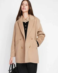 Sale Assuili Manteau Sandra nougat