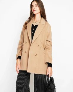 Sale Assuili Manteau Sandra nougat