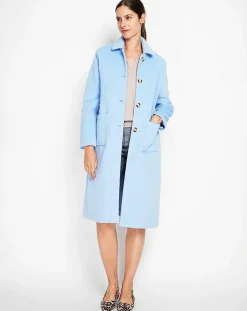 Best Assuili Manteau Sofia azur