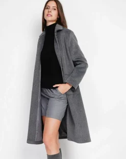 Sale Assuili Manteau Sofia loup