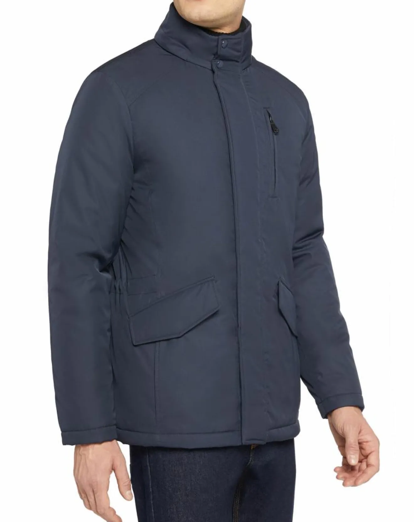 Sale Geox Manteau technique Vincit bleu marine