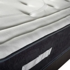 Bellecour Matelas Mémoire de forme Privilège anthracite/blanc - 180x200 cm