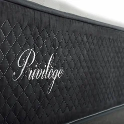 Online Bellecour Matelas Mémoire de forme Privilège anthracite/blanc - 90x200 cm