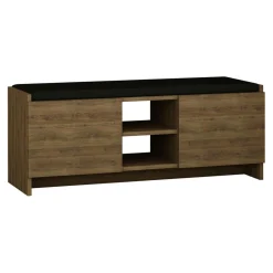 Wooden Art Meuble à chaussures zulla naturel - 37x110x43 cm