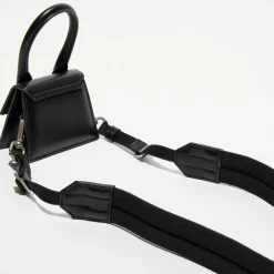 Online Jacquemus Mini sac à main en Cuir Le Chiquito noir - 12x6 cm