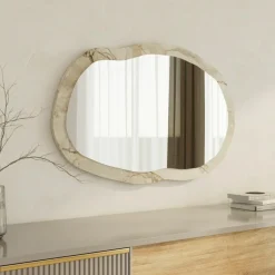 Discount Homitis Miroir Lossa ephèse/marbre - 52x86x2.2 cm