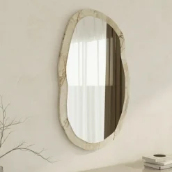 Discount Homitis Miroir Lossa ephèse/marbre - 52x86x2.2 cm