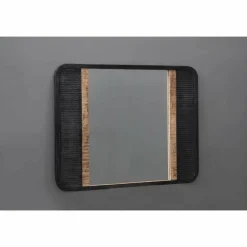 Hot Bois & Chiffons Miroir tendance Manguier Farm II Naturel - 110x3x85 cm