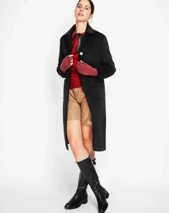 Femme Assuili Mitaines Lola bordeaux