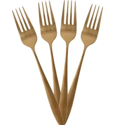 The Home Déco Factory Ménagère dorée - 16 pièces