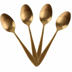 The Home Déco Factory Ménagère dorée - 16 pièces