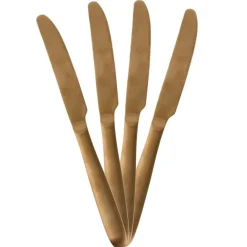 The Home Déco Factory Ménagère dorée - 16 pièces