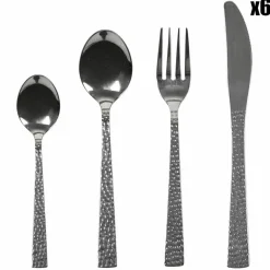 The Home Déco Factory Ménagère grise - 24 pièces