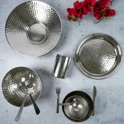 The Home Déco Factory Ménagère grise - 24 pièces